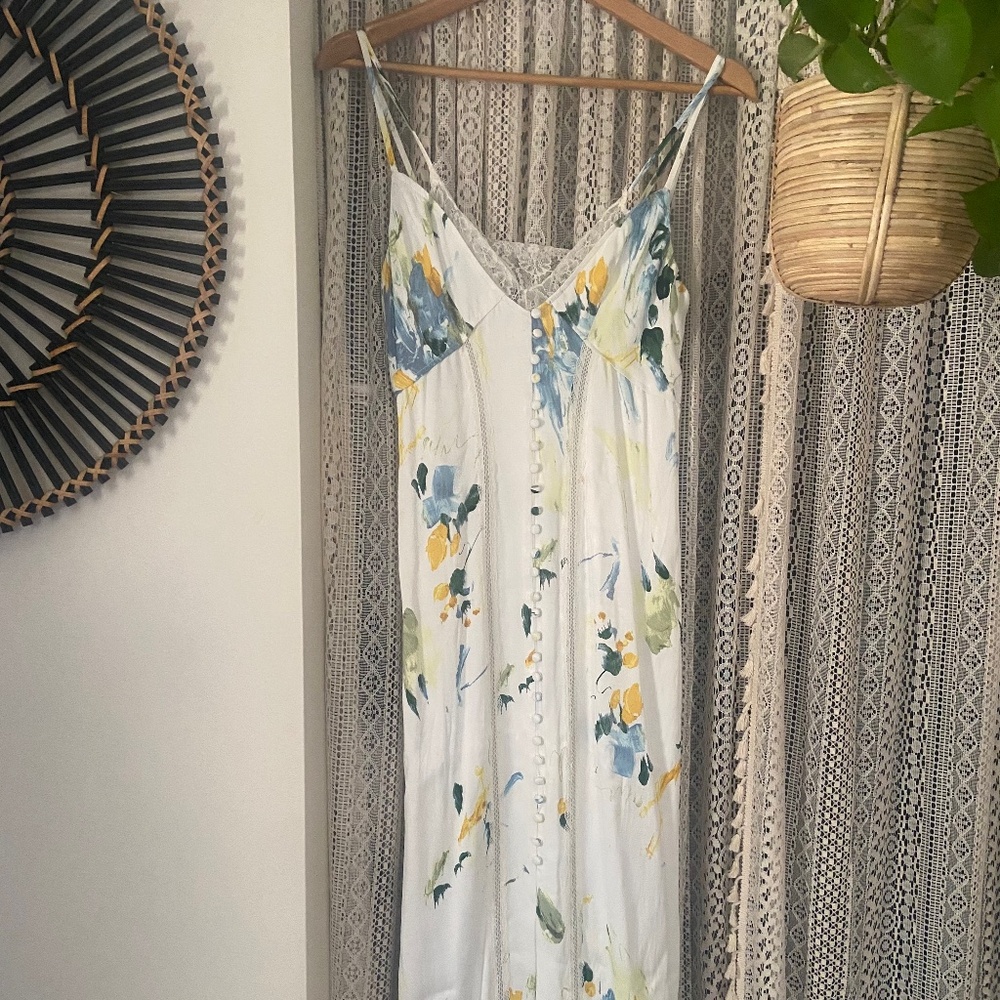 Anthropologie slip dress